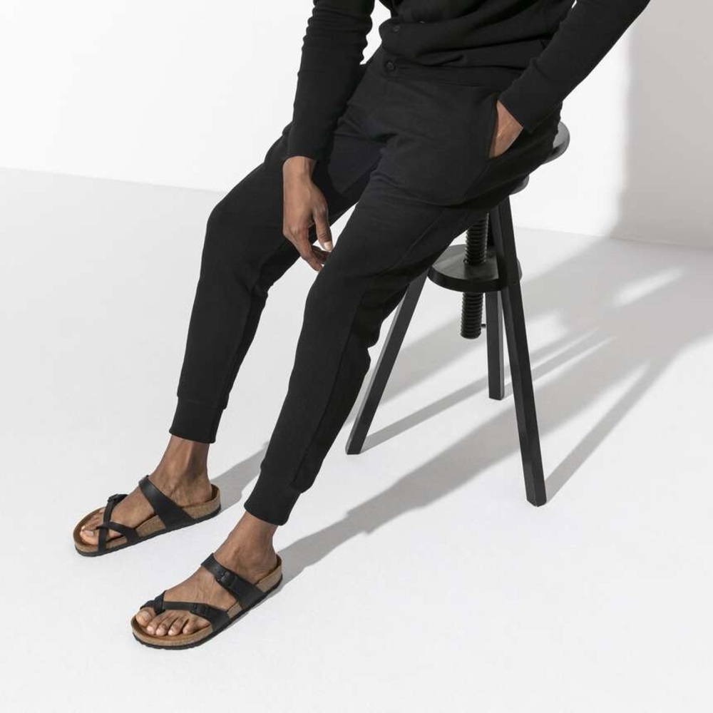 Birkenstock Black and Brown Sandals Mayari Birks 39